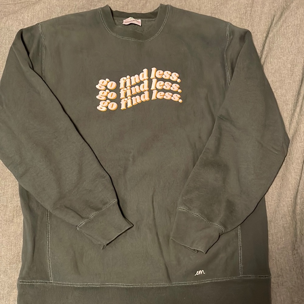 Elyse Myers - Go Find Less Crewneck